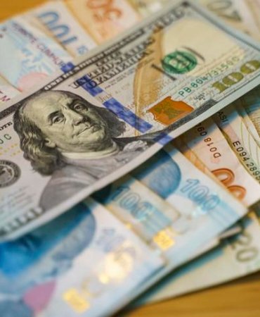 US Dollars and Turkish Lira
