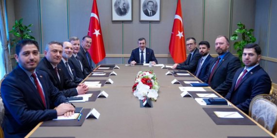Yılmaz ATBR heyeti ile görüştü: Hedef 100 milyar dolarlık ticaret hacmi