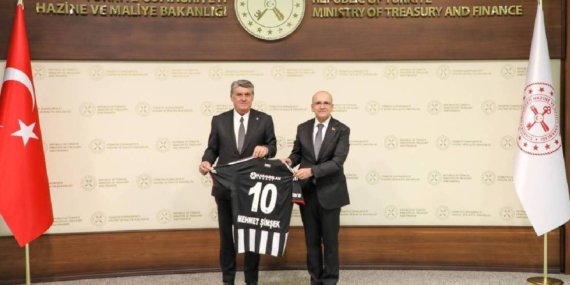 Adalı’dan Bakan Şimşek’e Ziyaret: Beşiktaş’ın Gündemi