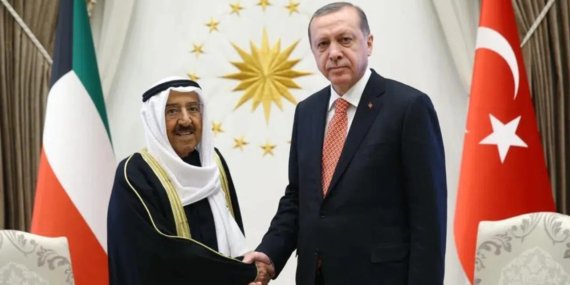 Erdoğan ve Kuveyt Emiri’nden Diplomatik Çözüm Vurgusu
