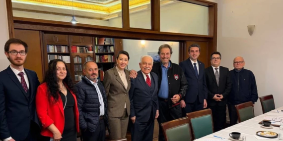 Errol Musk ve Doğu Perinçek Görüşmesi