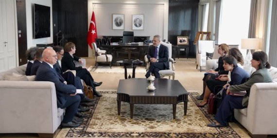 Fidan ve EBRD Başkanı Basso Ankara’da Buluştu