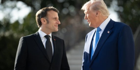 Fransa Cumhurbaşkanı Macron ve ABD Başkanı Trump telefonda görüştü