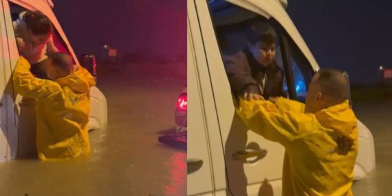 Adana’da sağanak yağış sonrası endişe verici manzaralar!