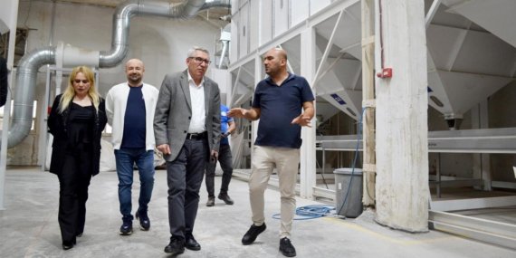 Tarım Yazarı Ali Ekber Yıldırım, Reigna Gıda’yı Ziyaret Etti