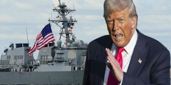 Trump: ABD donanması, İran gemisini ablukayı aşarken vurdu