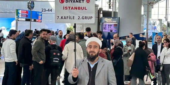 Yılın ilk hacı adayları İstanbul Havalimanı’ndan kutsal topraklara yola çıkıyor